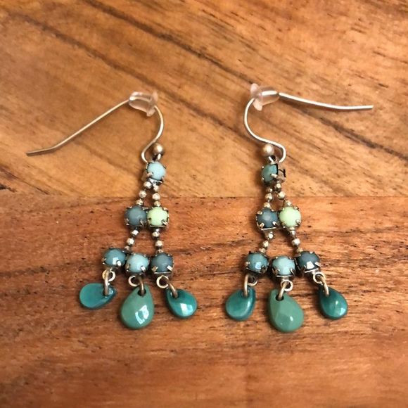 Lucky Brand Jewelry - Lucky Brand | Turquoise Dangle Earrings | 2” Drop